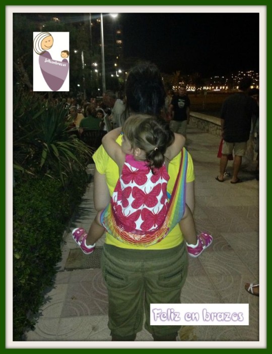 Vuelta a casa después de un largo paseo