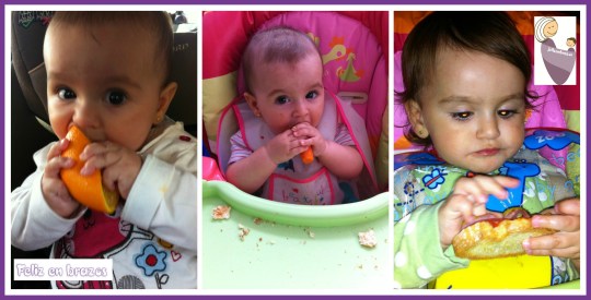 Baby led weaning